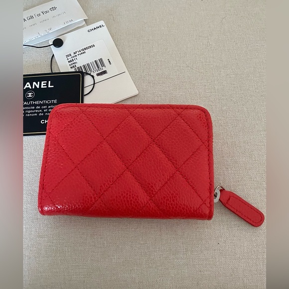 Chanel Incognito CC Zip Coin Purse Quilted Caviar - Picture 2 of 9